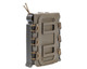 Warrior Tactical Vest Accessory Pouch - AR15 Single Magazine Molle Pull Down - Tan Warrior Tactical Vest Accessory Pouch - AR15 Single Magazine Molle Pull Down - Tan